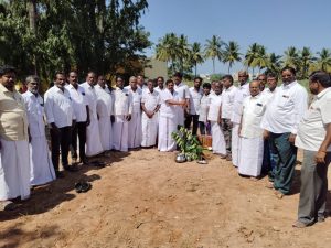 ஆளாபுரம் ஊராட்சி அரசு உயர்நிலை பள்ளிக்கு நான்கு வகுப்பறை கட்டிடம் கட்டும் பணிக்கு பூமி பூஜை