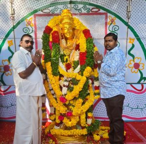 மாமன்னன் ராஜராஜன் 1040 வது சதய விழா- கலை மன்றம் மாலை அணிவித்து மரியாதை