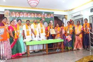 புதுச்சேரி மாநில பாரதிய ஜனதா கட்சி மகளிர் அணி மாநில செயற்குழு கூட்டம்