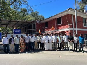 கொடைக்கானல் நகராட்சியை கண்டித்து பாஜாகாவினர் கண்டண ஆர்ப்பாட்டம்