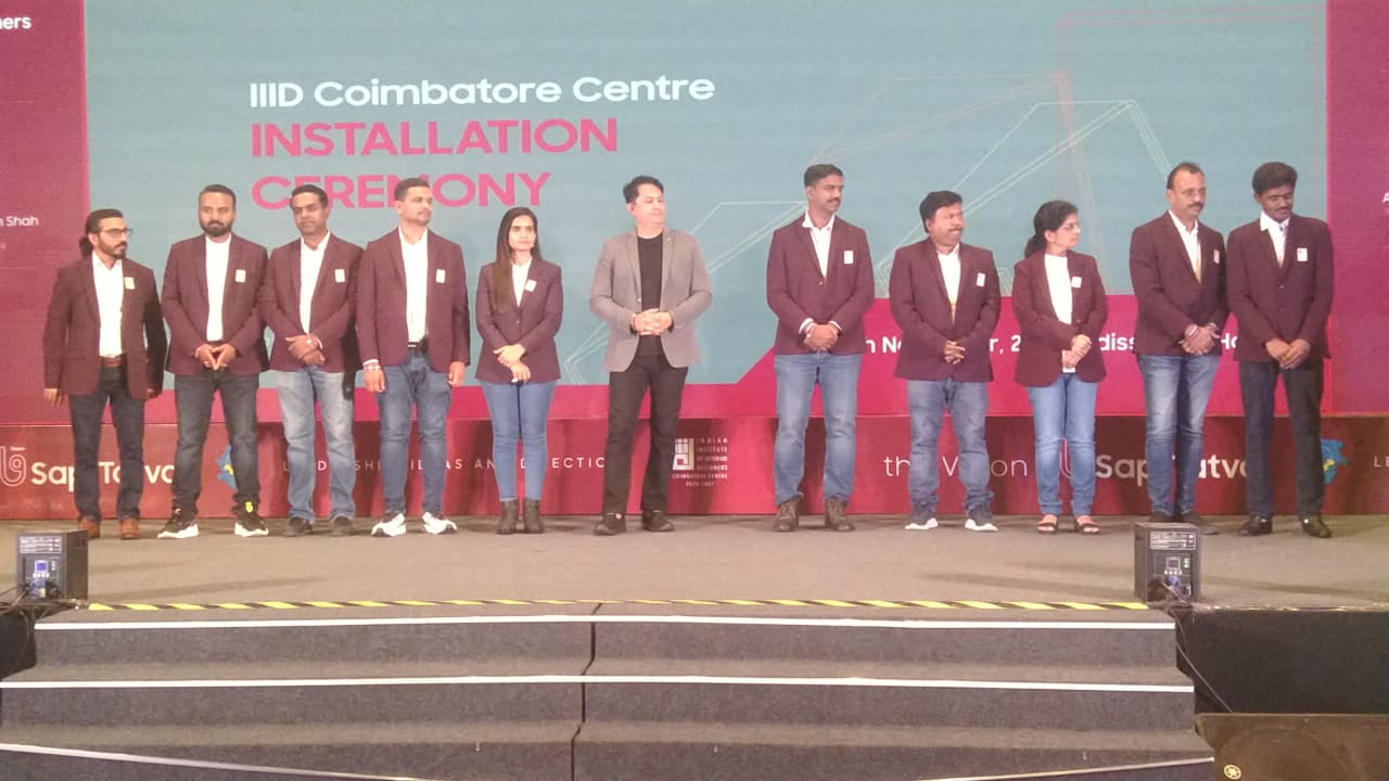 கோயம்புத்தூர் இண்டியன் இன்ஸ்டிட்யூட் ஆப் இன்டீரியர் டிசைனர்ஸ்  புதிய நிர்வாகிகள் பொறுப்பேற்கும் விழா