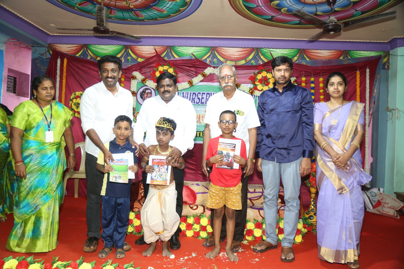 திருலைமாறு ஒளவை மழலையர் பள்ளியில் இலக்கிய மன்ற விழா