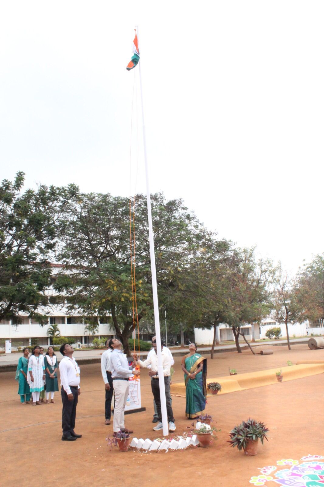 முத்தாயம்மாள் இன்ஸ்டிடியூஷனில் 77 – வது குடியரசு தினவிழா கொண்டாட்டம்