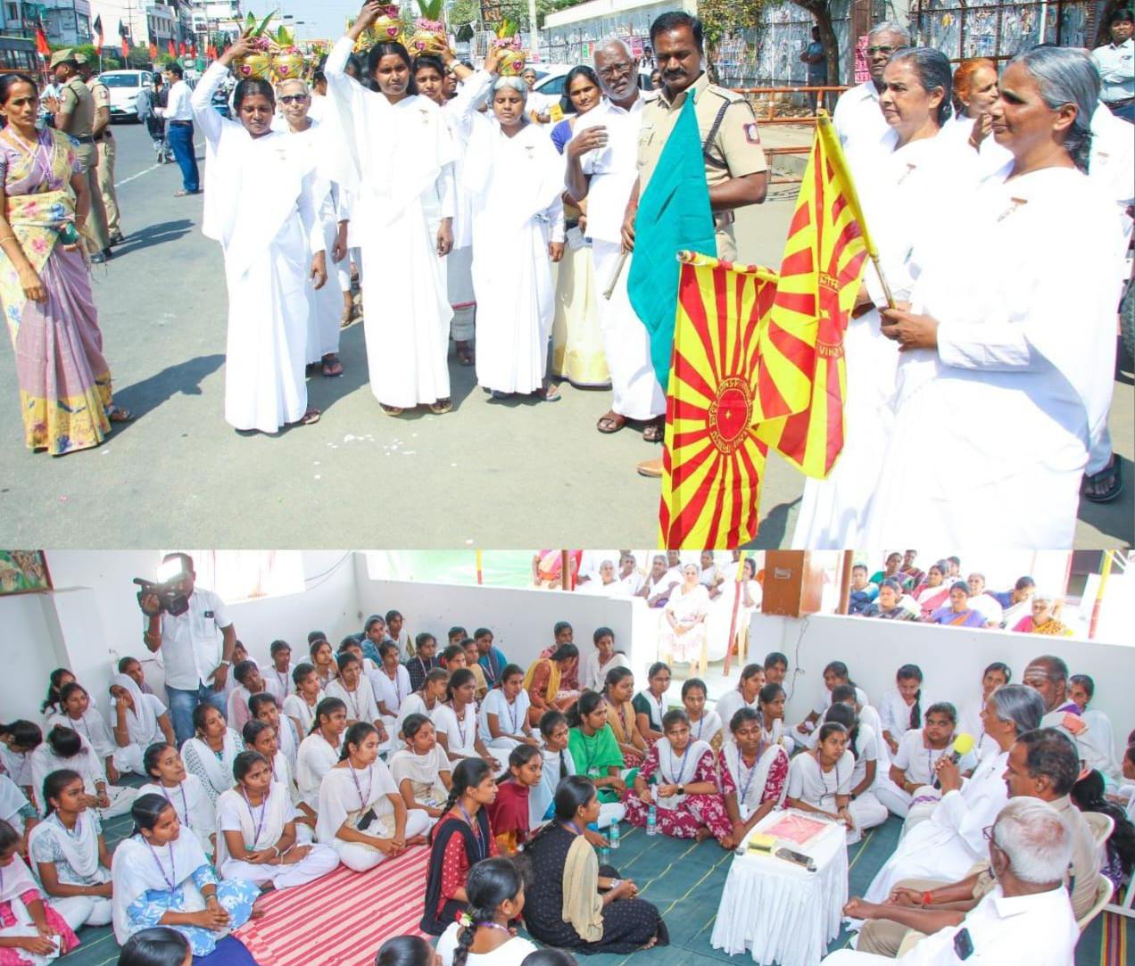 பிரம்மா குமாரிகள் இயக்கத்தினர் கரூரில் 90ஆவது மகா சிவஜெயந்தி விழா