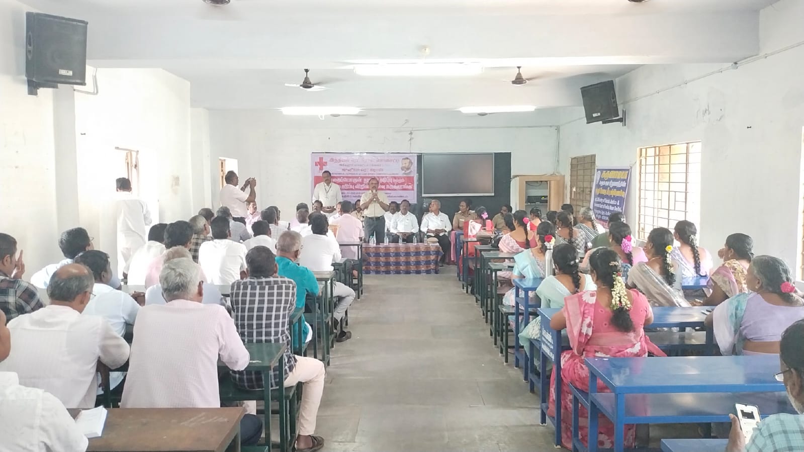 அரியலூர் மாவட்ட இந்தியன் ரெட் கிராஸ் சொசைட்டி சார்பில் போதைப்பொருள் மற்றும் தற்கொலை தடுப்பு விழிப்புணர்வு கருத்தரங்கு