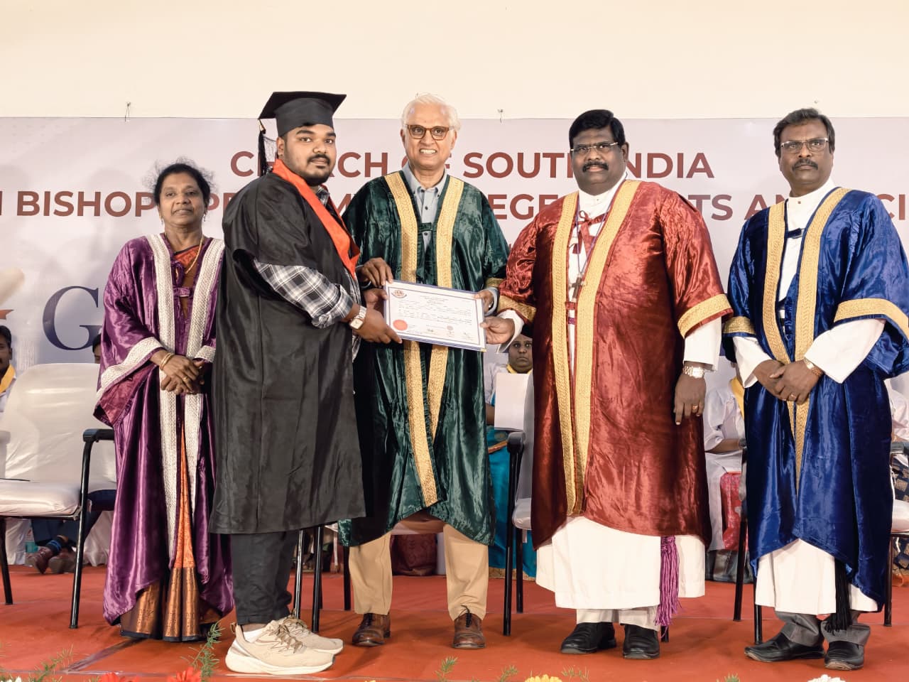 கோவைபிஷப் அப்பாசாமி கலை மற்றும் அறிவியல் கல்லூரி பட்டமளிப்பு விழா