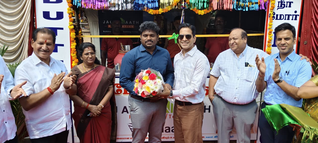 ஜெகன்னாத் பிராப்பர்டீஸ் சார்பில் கோடை வெப்பத்தை தணிக்கும் வகையில் கோவையில் நீர் மோர் குடில்கள் திறப்பு