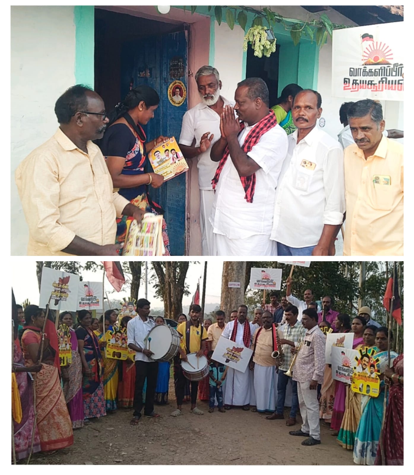 வால்பாறை திமுக வேட்பாளருக்கு  கவுன்சிலர் ரவிச்சந்திரன் தீவிர வாக்கு சேகரிப்பில் ஈடுபட்டார்