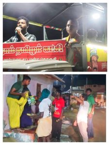 வால்பாறையில் நாம் தமிழர் கட்சி வேட்பாளருக்கு தீவிர வாக்கு சேகரிப்பு