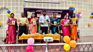 தமிழ்ப் பல்கலைக்கழகத்தில் “வட்டமிடும் தூரிகை” நூல் வெளியீட்டு விழா