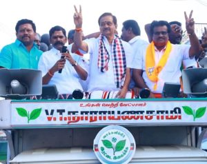 போடிநாயக்கனூர் அண்ணா திமுக வேட்பாளர் தீவிர வாக்கு சேகரிப்பு