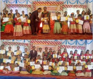 தஞ்சாவூர் ஆராதனா நாட்டிய பள்ளியில் பத்தாம் ஆண்டு விழா