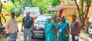 பாப்பிரெட்டிப்பட்டி சட்டமன்ற தொகுதிக்கு உட்பட்ட வாக்குச்சாவடிகளுக்கு இயந்திரம் அனுப்பும் பணி தீவிரம்