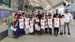 கோவையில் இருந்து விமானத்தில் பறந்த ஆதரவற்றோர் இல்ல குழந்தைகள்