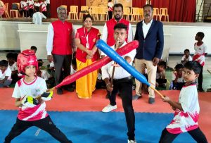 இந்திய சிலம்பம் சங்கம் சார்பாக தேசிய அளவிலான ஏழாவது சிலம்பம் சாம்பியன்ஷிப் போட்டி