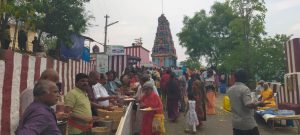 பெரியகுளம் கைலாசநாதர்மலை கோயில் சித்ரா பௌர்ணமி முன்னிட்டு கிரிவலம்