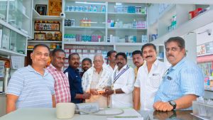 கும்பகோணம் ஹோலி டவுன் ரோட்டரி சங்கம் சார்பாக மாபெரும் இலவச சர்க்கரை பரிசோதனை முகாம்