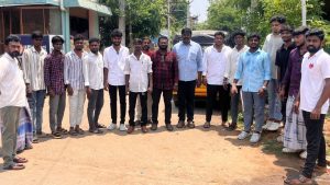 திருவெறும்பூர், வ.உ.சி. நகரில் இந்திய ஜனநாயக வாலிபர் சங்கம் கிளை துவக்க விழா