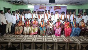 அகரதிருநல்லூர் ஊராட்சியில் உள்ள மாற்றுகட்சியினர் தமிழக வெற்றி கழகத்தில் இணையும் விழா