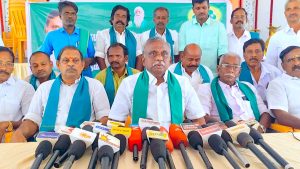 வருகிற ஜூன் 2ஆம் தேதி மேகதாது அணை நோக்கி முற்றுகை போராட்டத்தை தொடங்க உள்ளதாக விவசாய சங்கம் அறிவிப்பு