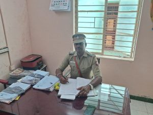 புதிய காவல் உதவி ஆய்வாளர் பொறுப்பேற்பு..