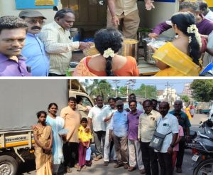 உலக பட்டினி தினத்தை முன்னிட்டு தமிழ்நாடு உழைக்கும் பத்திரிகையாளர் சங்கத்தின் சார்பில் நான்காம் ஆண்டு அன்னதான விழா