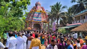 திருப்புகலூர்அக்னீஸ்வரர் கோவிலில் தேரோட்டம்