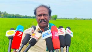மேகதாட் அணையை கட்டினால் தமிழகத்தில் புரட்சி வெடிக்கும்- மன்னார்குடி விவசாயிகள் கூட்டமைப்பு சங்கத் தலைவர் கரிகாலன் எச்சரிக்கை