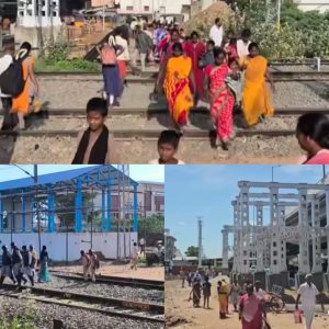 திருவண்ணாமலை புதிய பேருந்து நிலையம் அருகே ரயில் தண்டவாளத்தை கடந்து செல்ல எஸ்கலேட்டர் மற்றும் லிப்ட் அமைக்க கோரி கோரிக்கை