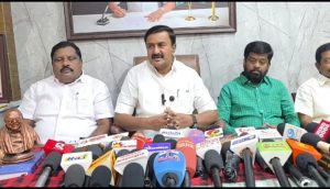 த வெ க ஆட்சி-சட்ட ஒழுங்கு பிரச்சனை ஏற்பட்டுள்ளது-முன்னாள் செய்தி துறை அமைச்சர் சாமிநாதன்