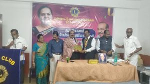 கும்பகோணம் கும்பேஸ்வரர் லயன்ஸ் சங்க நிர்வாகிகள் பதவியேற்புவிழா