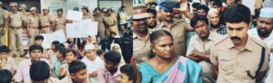 பொம்மிடி அருகே டாஸ்மாக் கடையை அகற்றக்கோரி பொதுமக்கள் முற்றுகை போராட்டம்