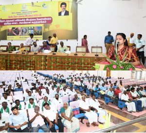 திருவண்ணாமலை மாவட்டத்தில் இயற்கை வேளாண்மை குறித்த மாவட்ட அளவிலான கருத்தரங்கம் நடைபெற்றது