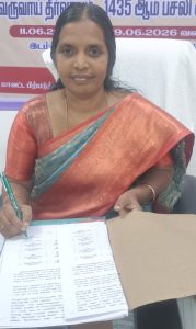 வட்டாட்சியர் அலுவலகத்தில் புதிய தாசில்தார் பொறுப்பேற்பு