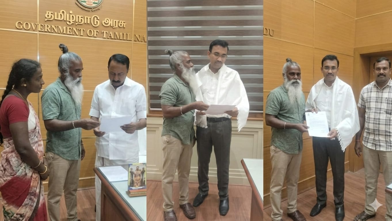 உலகத் தமிழ் பாரம்பரிய மருத்துவ சங்கம் சார்பில் தமிழக முதல்வருக்கு 13 அம்ச கோரிக்கை அமைச்சர்களிடம் மனு அளிப்பு