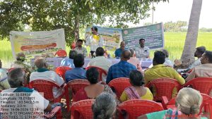 அலங்காநல்லூர் வட்டாரத்தில்  விவசாயிகள் இணைப்பினை வலுப்படுத்தும் முகாம்