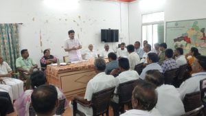 குண்டடம் ஊராட்சி ஒன்றிய அலுவலகத்தில் துறை சார்ந்த கலந்தாய்வு கூட்டம்