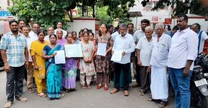 தாந்தோணி மலை பகுதி பொதுமக்கள் முதலமைச்சருக்கு கோரிக்கை மனு