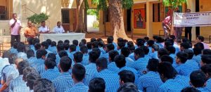 மதுரை பள்ளிமாணவர்களுக்கான போதைப்பொருள் ஒழிப்பு விழிப்புணர்வு நிகழ்ச்சி