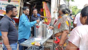 ஸ்ரீ தர்மசாஸ்தா பக்த சேவா அறக்கட்டளை சார்பில் பொதுமக்களுக்கு நீர் மோர்