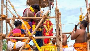 நீடாமங்கலம் அருகே பிரசித்தி பெற்ற ஶ்ரீ கல்லுளி மஹா மாரியம்மன் கோவில் கும்பாபிஷேக விழா
