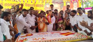 அலங்காநல்லூர் தமிழக முதல்வர் விஜய் பிறந்தநாள் விழா