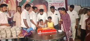ஆலத்தூரில் முதல்வர் விஜயின் பிறந்தநாள் விழா கொண்டாட்டம்