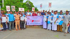 கூத்தாநல்லூரில் போதை இல்லா தமிழகத்தை உருவாக்க வலியுறுத்தி உறுதிமொழி விழிப்புணர்வு நிகழ்ச்சி