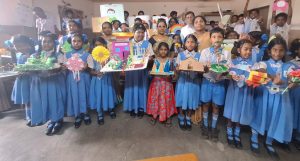 நெற்குணப்பட்டு புனித தாமஸ் மெட்ரிக் மேல்நிலைப் பள்ளியில் உலகக் கலை நாள் விழா