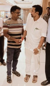 கோவை பவிழம் ஜுவல்லர்ஸ் உரிமையாளர் பிறந்தநாள் விழா- அமைச்சர் சம்பத் குமார் – கலைஞர் யு.எம்.டி.ராஜா நெகிழ்ச்சி சந்திப்பு!
