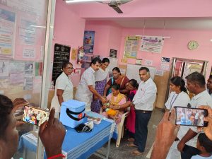குண்டடம் வட்டாரத்தில் 73 இடங்களில் போலியோ சொட்டு மருந்து முகாம்