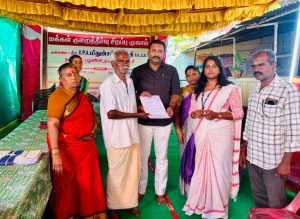 தேனி அருகே பழனிசெட்டிபட்டி பேரூராட்சியில் மக்கள் குறைதீர்வு சிறப்பு முகாம்