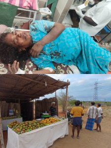 குண்டடம் அருகே மாம்பழம் விற்ற பெண்ணைத் தாக்கி நகை பறிப்பு.!