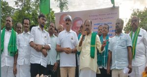 மேகதாது அணைக்கு எதிராக கரூரில் அன்புமணி ராமதாஸ் விழிப்புணர்வு பேரணி